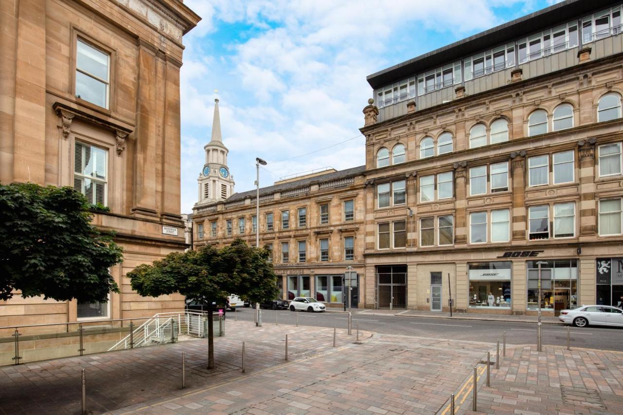 Merchant City Apartment Glasgow Esterno foto